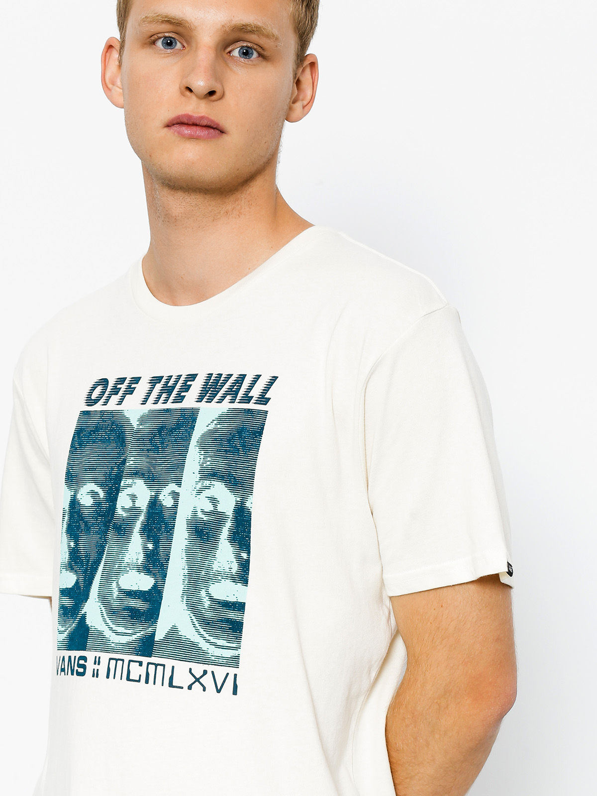 T-shirt Vans Melted Mind (antique/white)