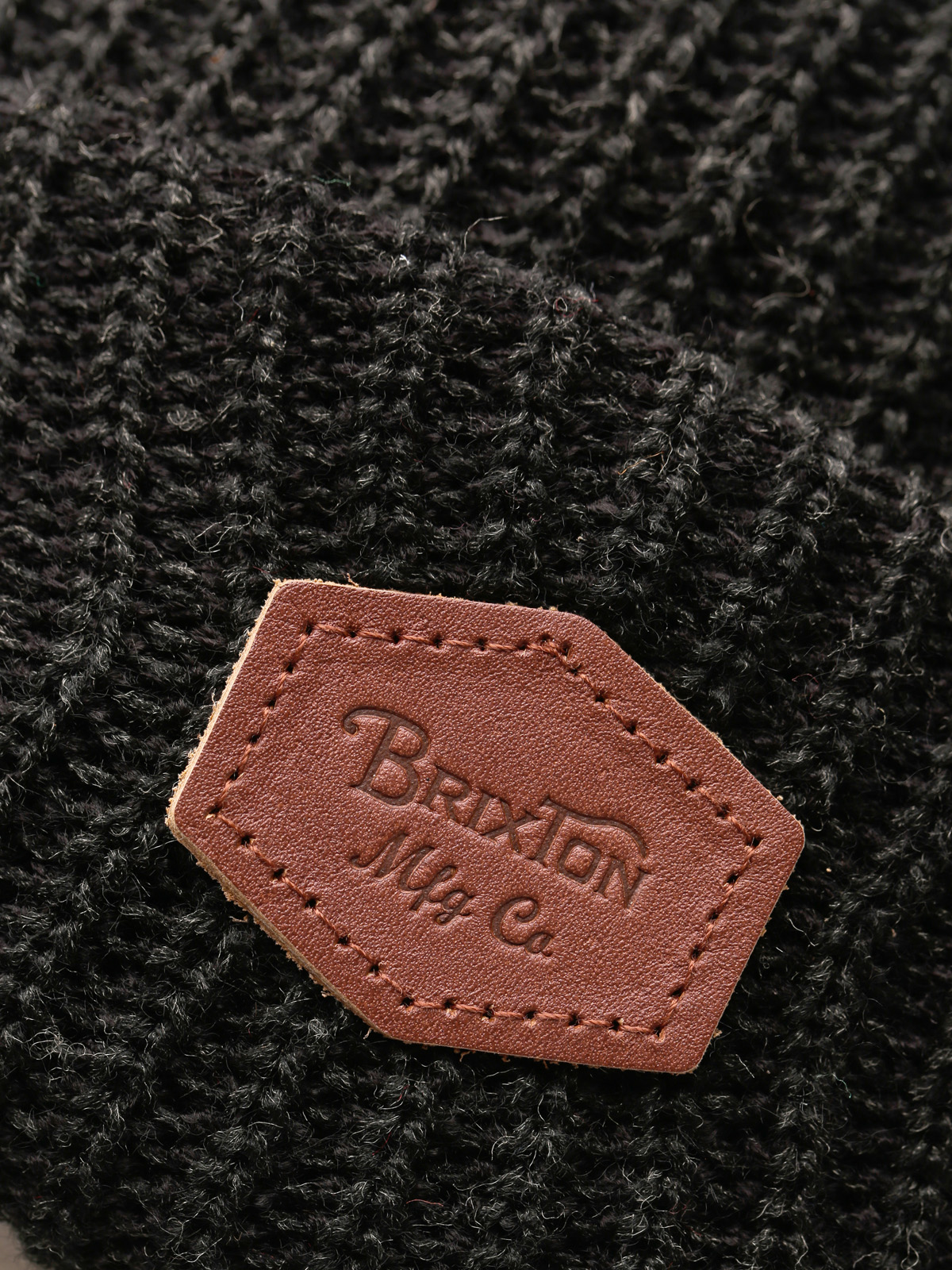Czapka zimowa Brixton Trig Beanie (washed black/black)