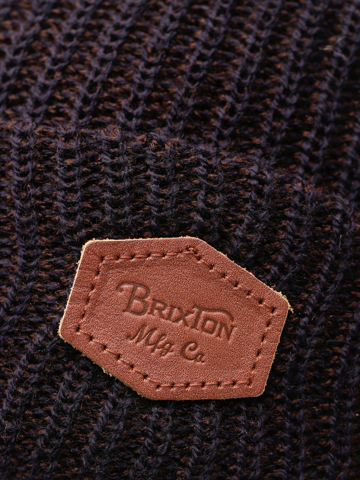 Czapka zimowa Brixton Trig Beanie (navy/brown)