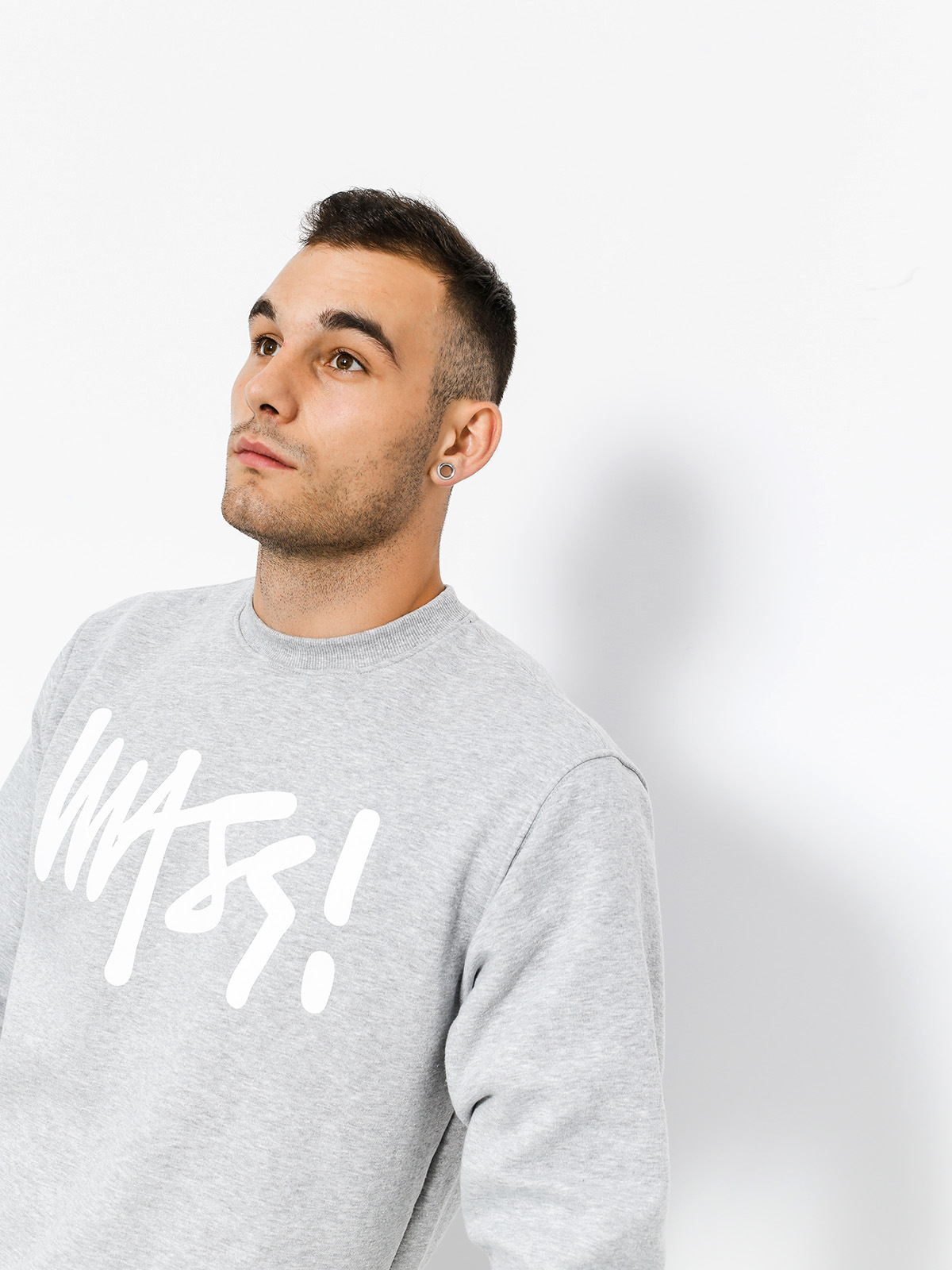 Bluza MassDnm Signature (light heather grey)