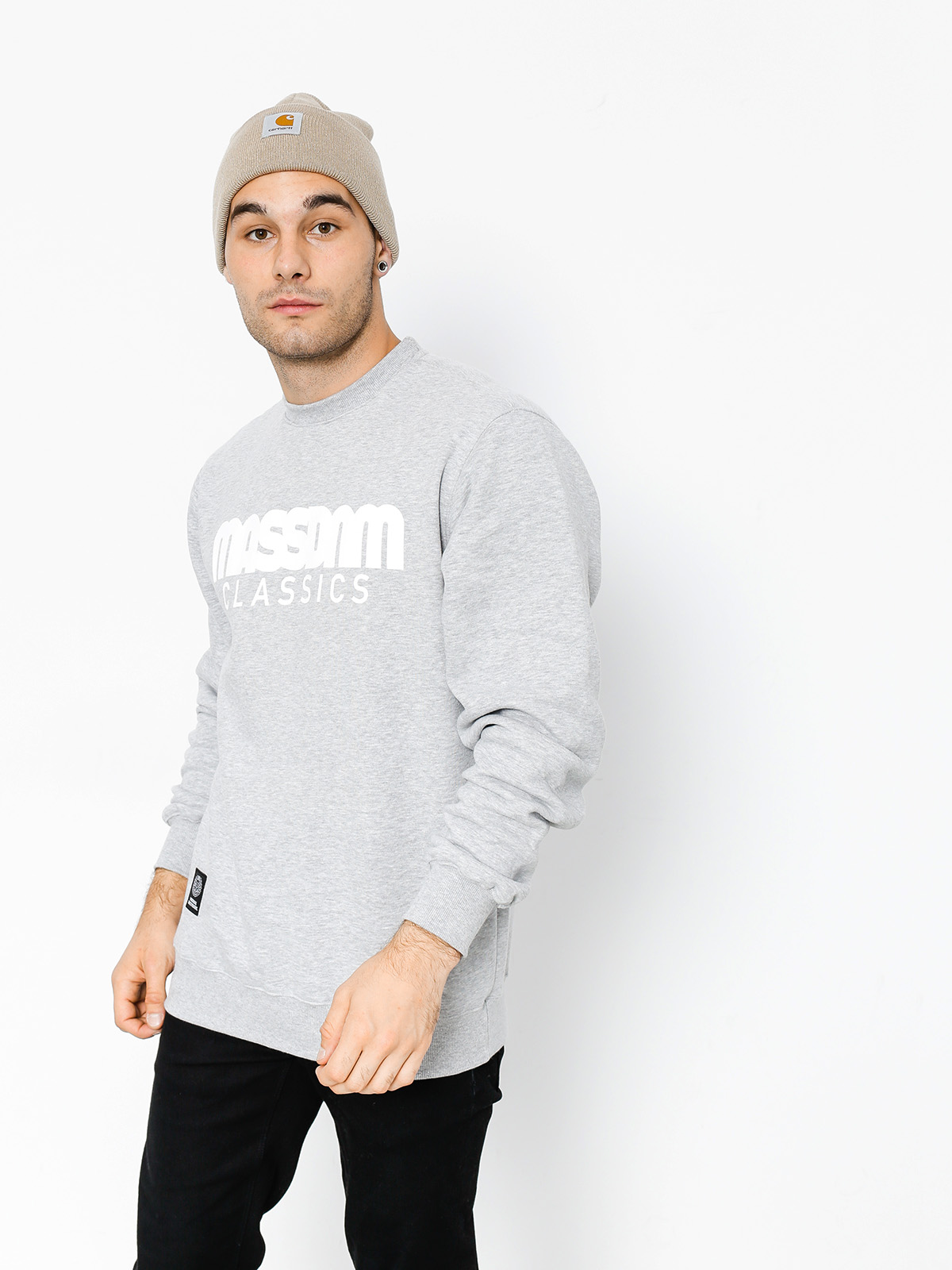 Bluza MassDnm Classics (light heather grey)
