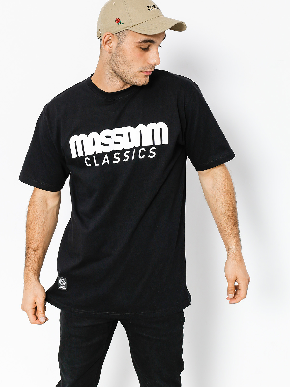 T-shirt MassDnm Classicss (black)