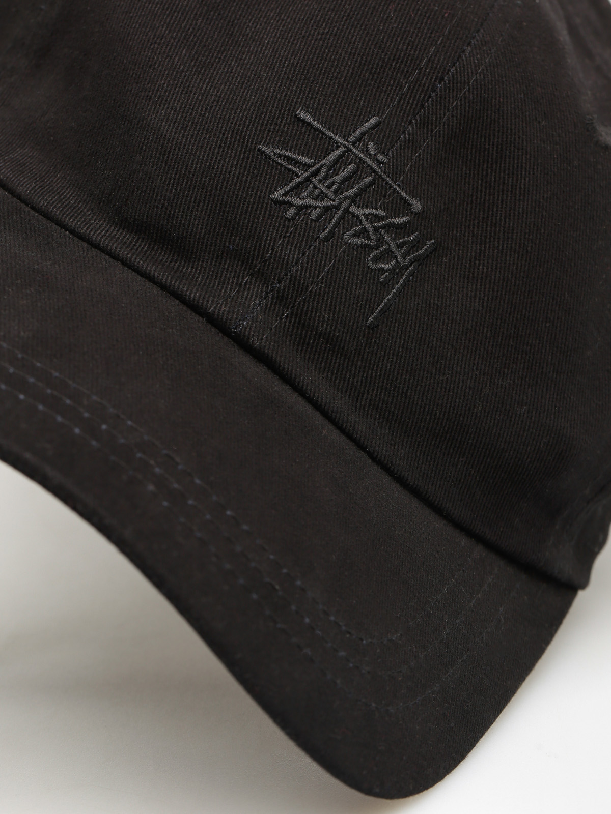 Czapka z daszkiem Stussy Basic Logo Low Pro (black)