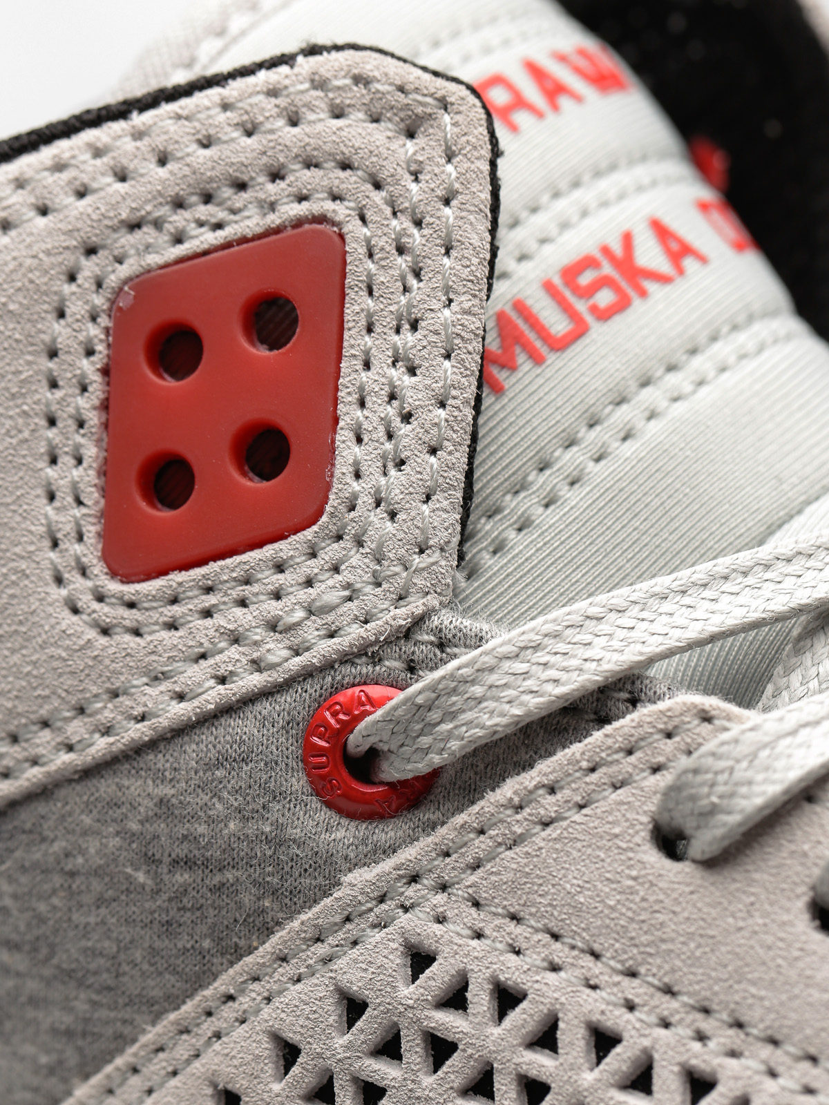 Buty Supra Skytop III (grey red)