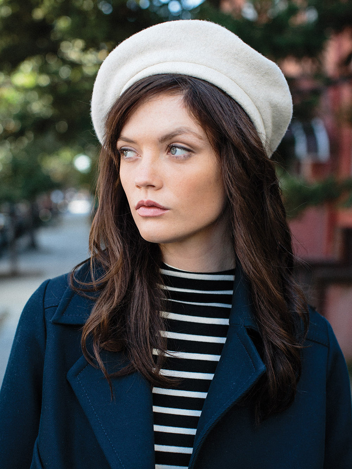 Beret Brixton Audrey Beret Wmn (ivory)