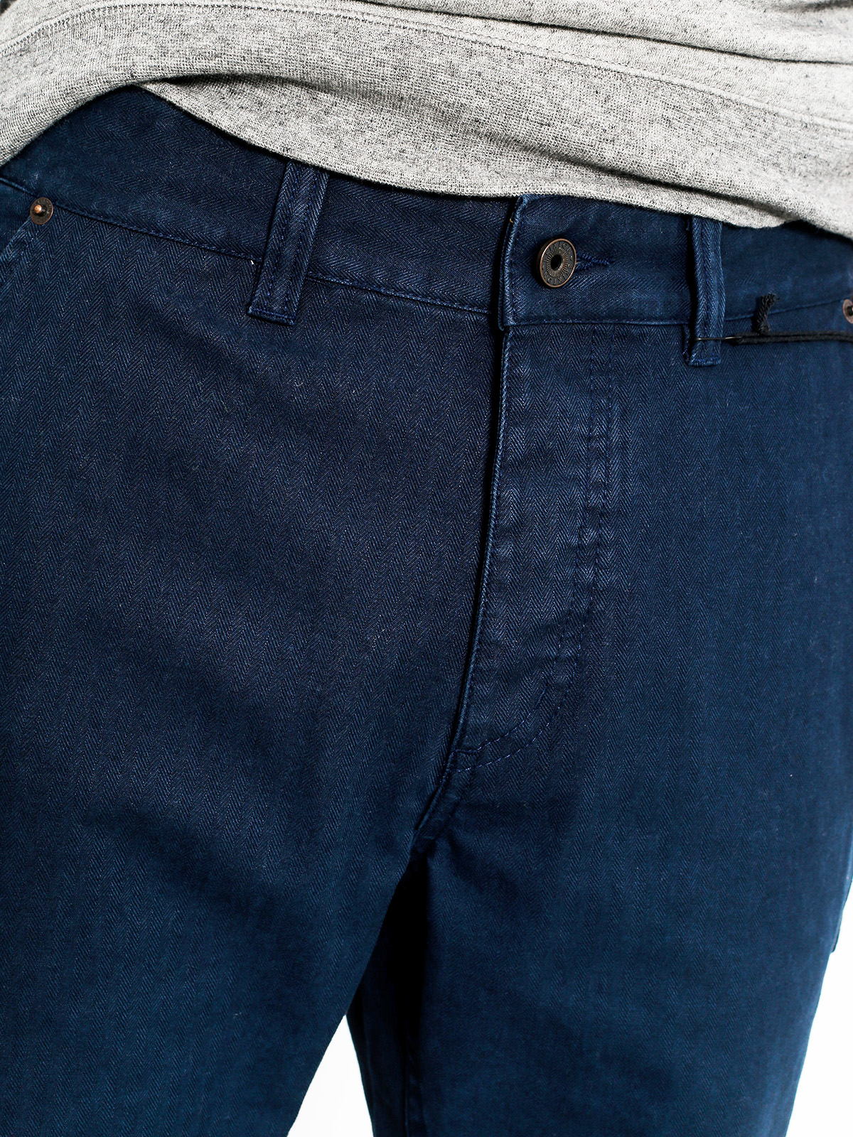 Spodnie Brixton Fleet Rgd Carp (navy)