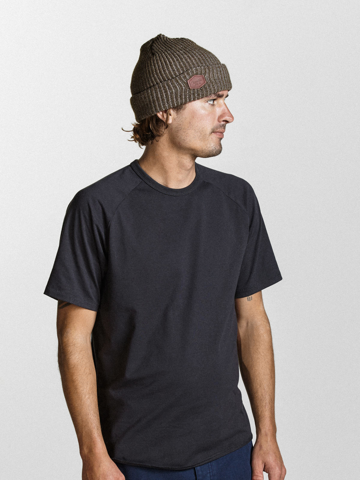 Czapka zimowa Brixton Trig Beanie (heather moss)