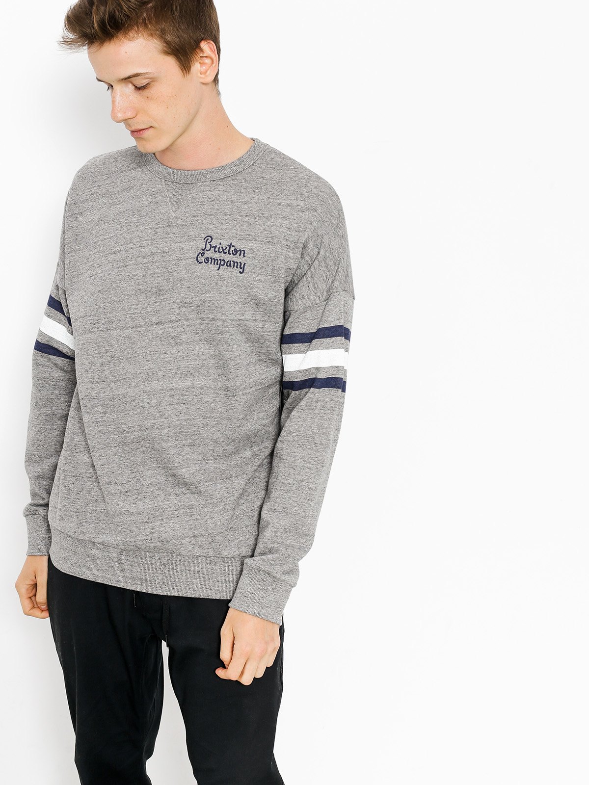 Bluza Brixton Barton (heather grey)
