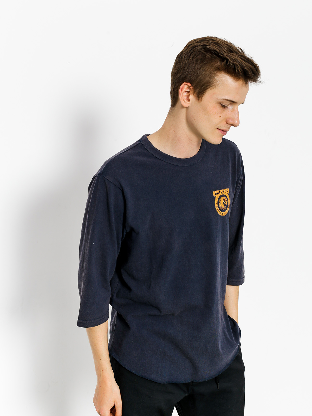 Koszulka Brixton Native Wshd 3I4 (navy)