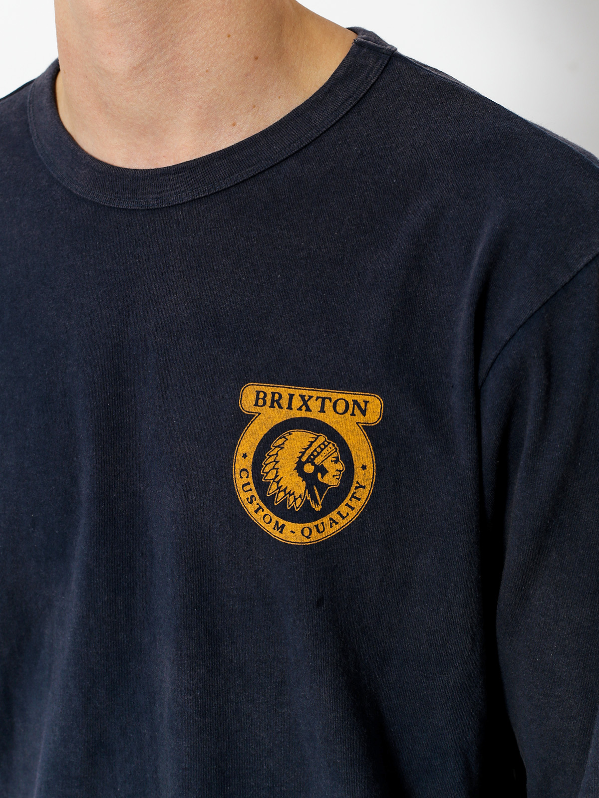 Koszulka Brixton Native Wshd 3I4 (navy)