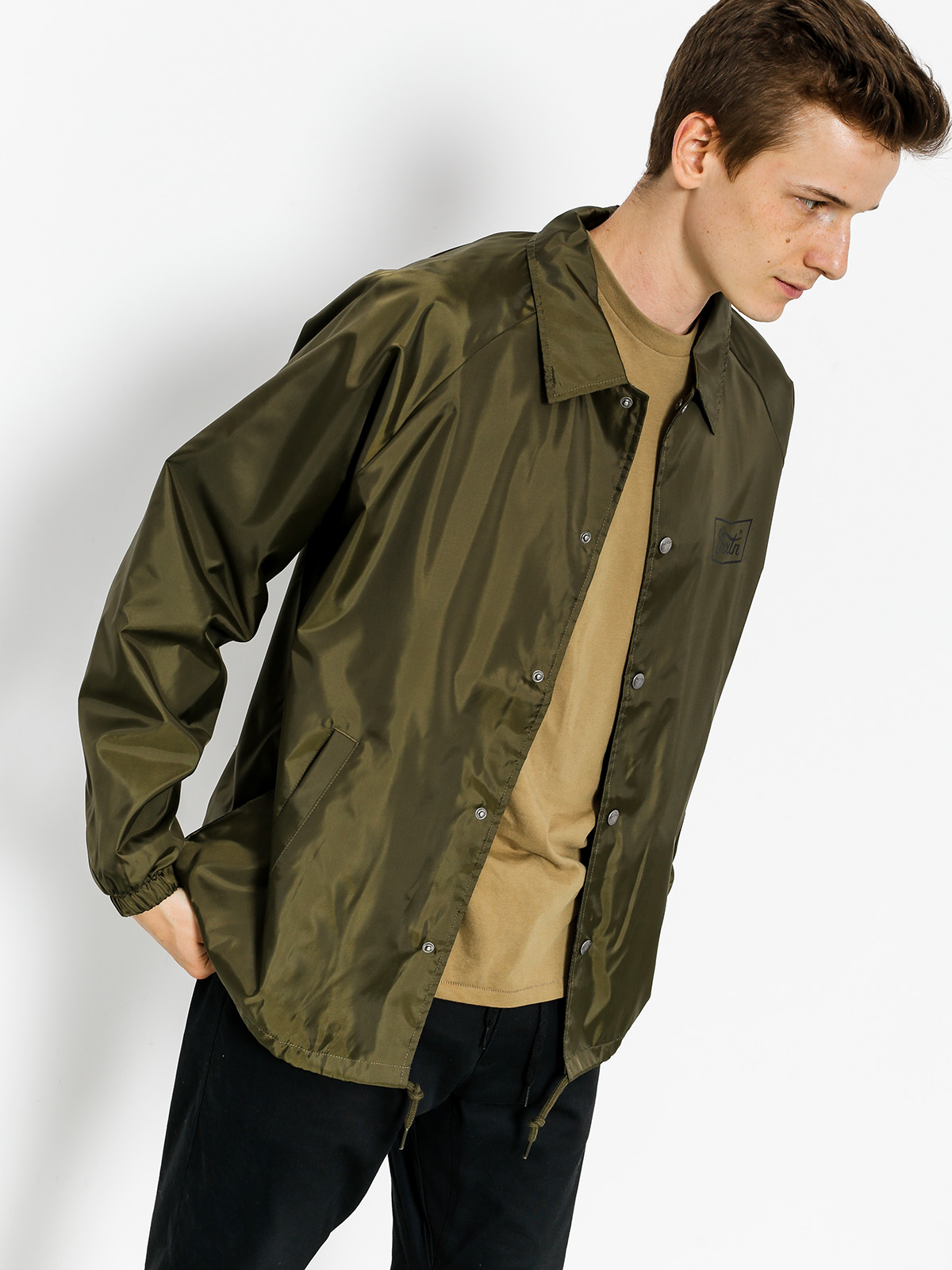 Kurtka Brixton Stith (olive/black)
