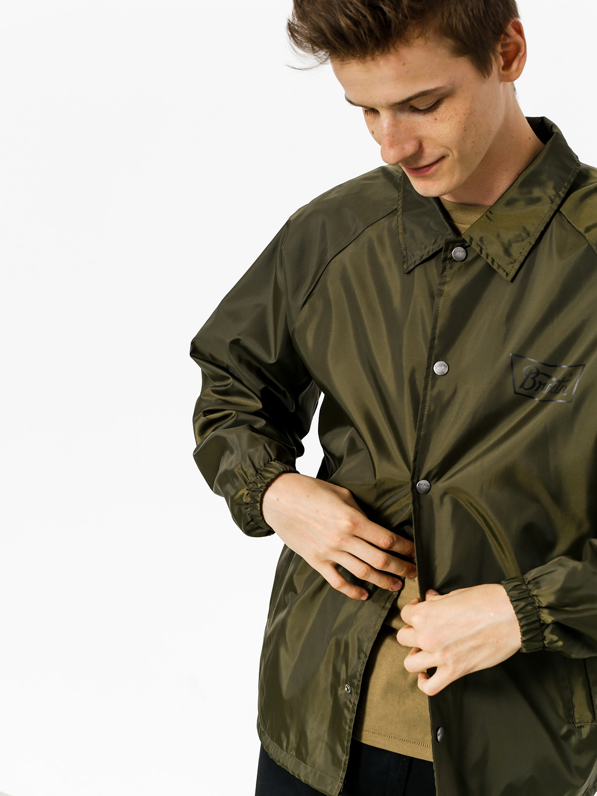 Kurtka Brixton Stith (olive/black)