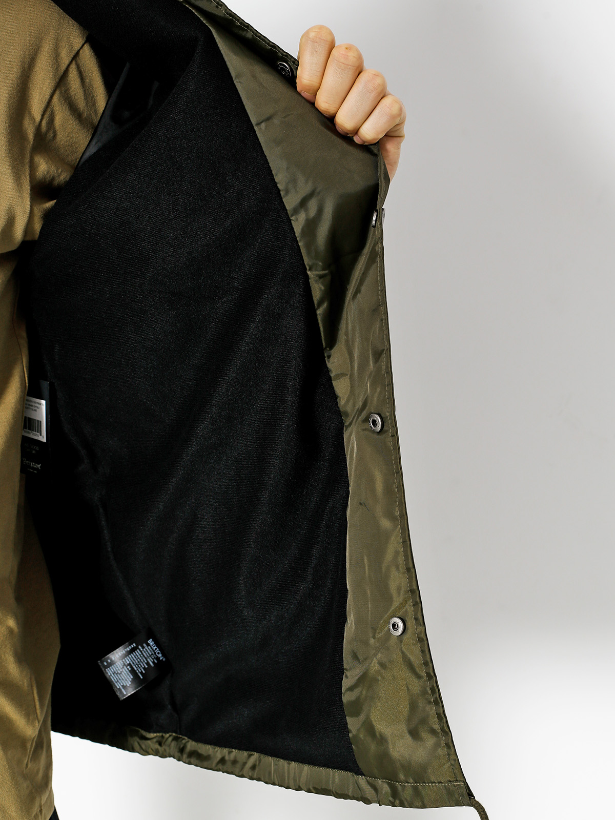 Kurtka Brixton Stith (olive/black)