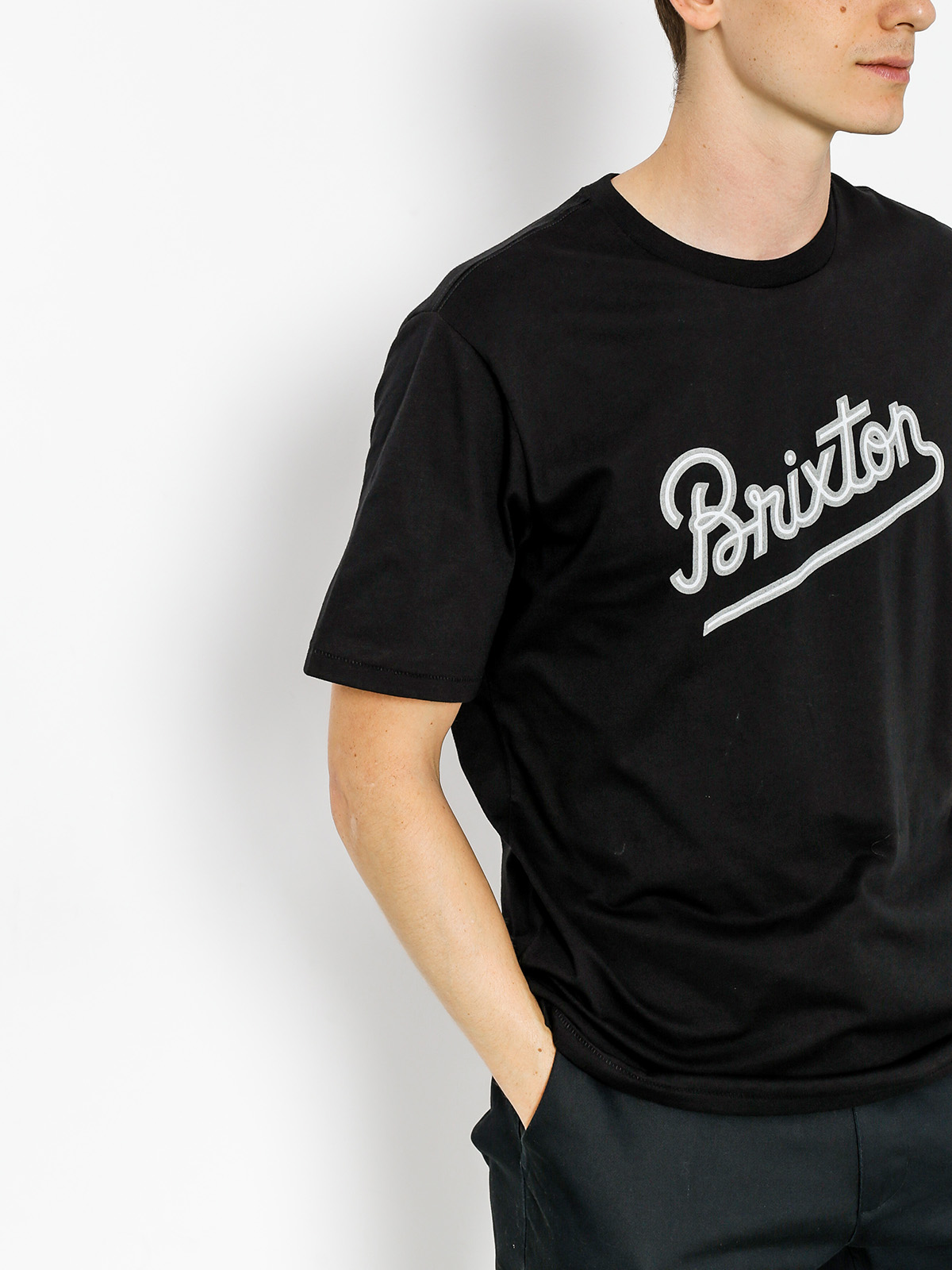 T-shirt Brixton Hammond (black)
