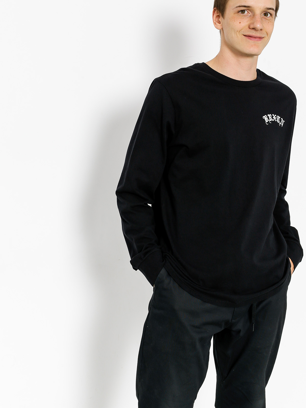 Longsleeve Brixton Calles (black)