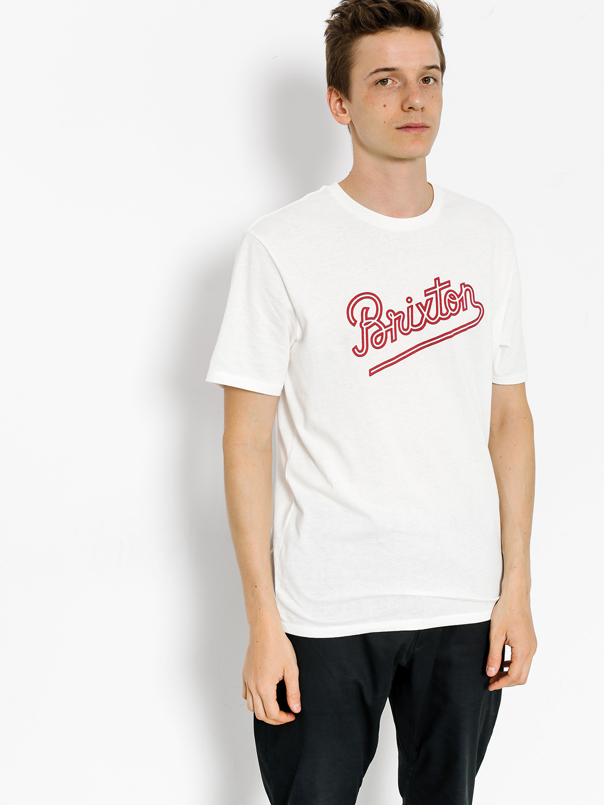 T-shirt Brixton Hammond (off white)