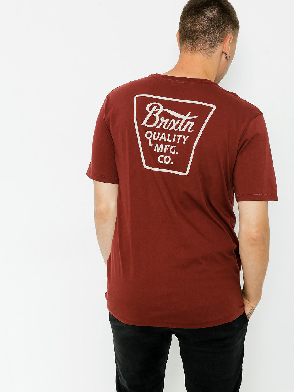 T-shirt Brixton Potrero (brick)