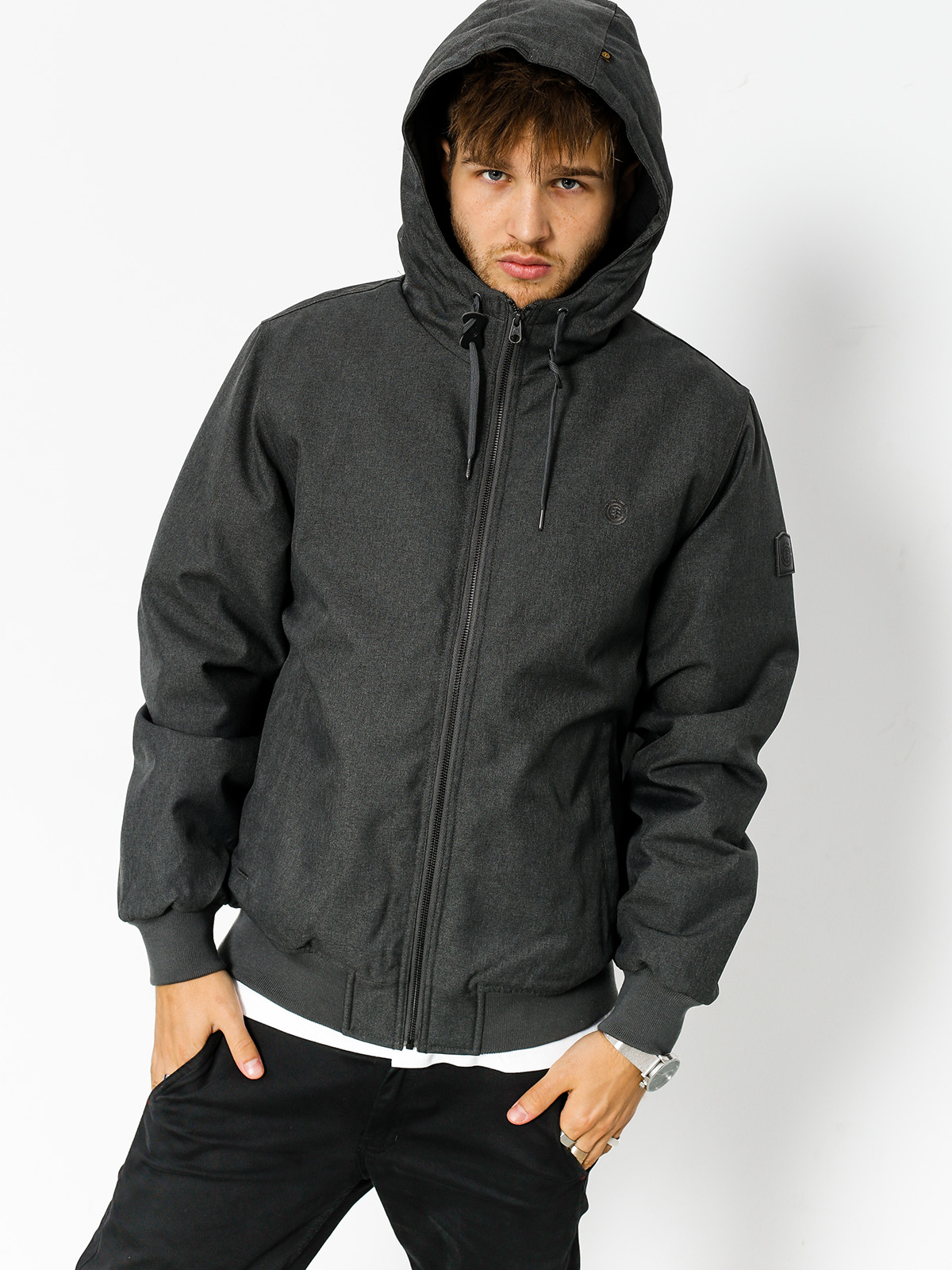 Kurtka Element Dulcey (flint black htr)