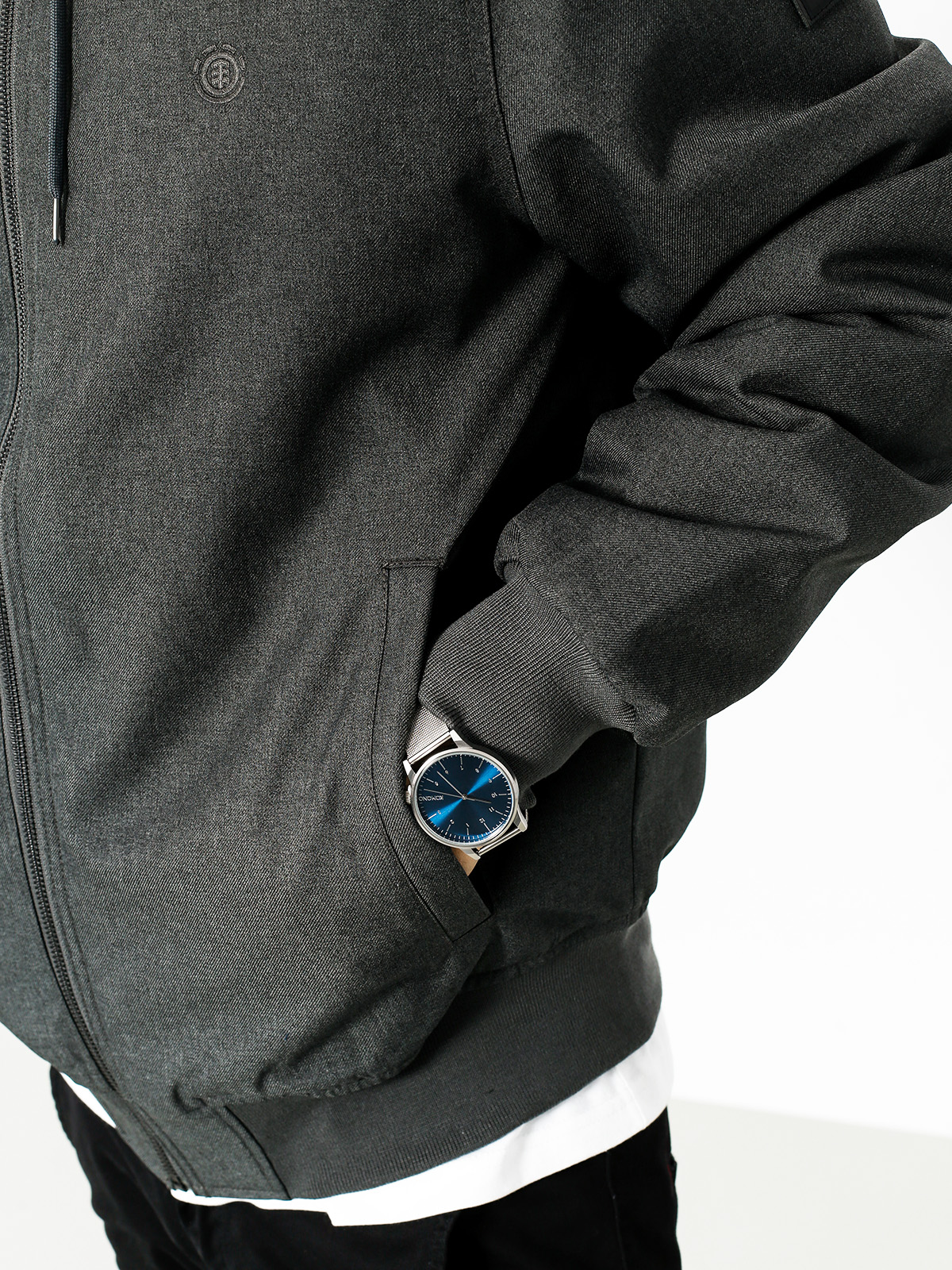 Kurtka Element Dulcey (flint black htr)