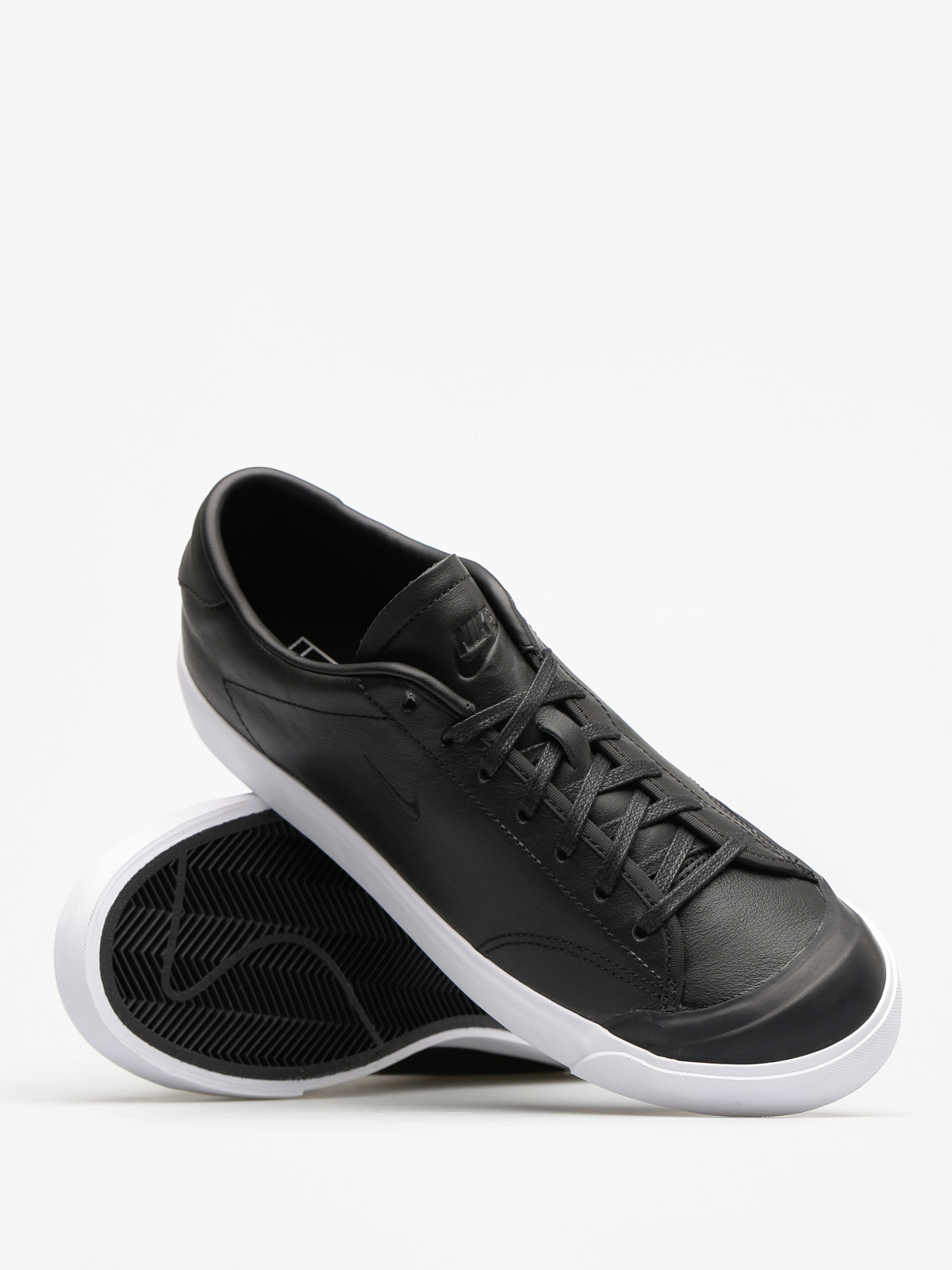 Buty Nike All Court 2 Low Leather (black/black white)