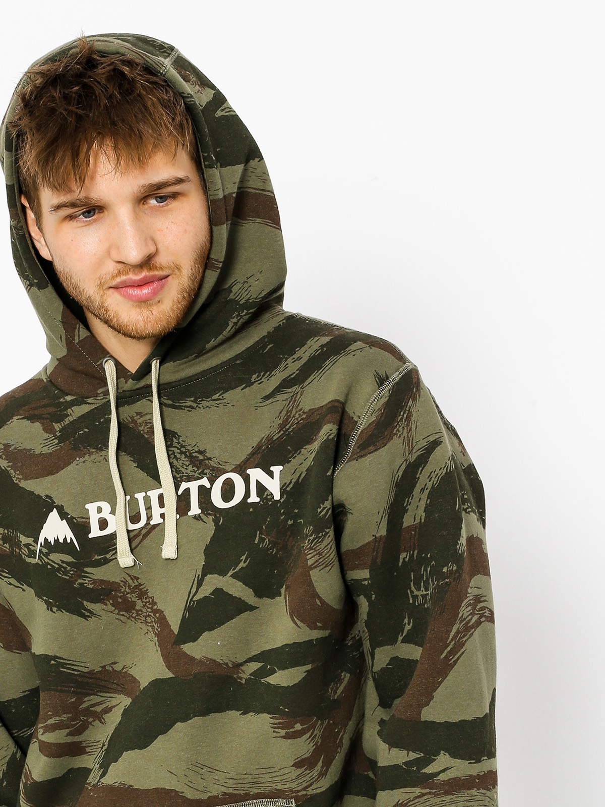 Bluza z kapturem Burton Mtn Lgo Hztl HD (brush camo)