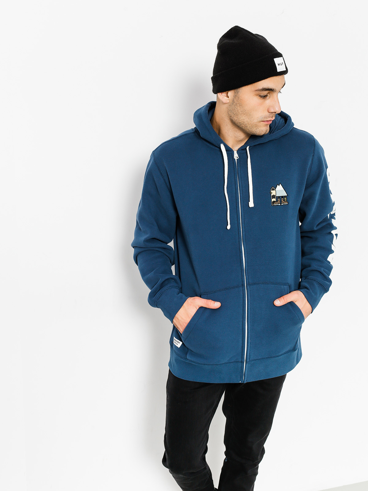Bluza z kapturem Burton Ripton ZHD (indigo)
