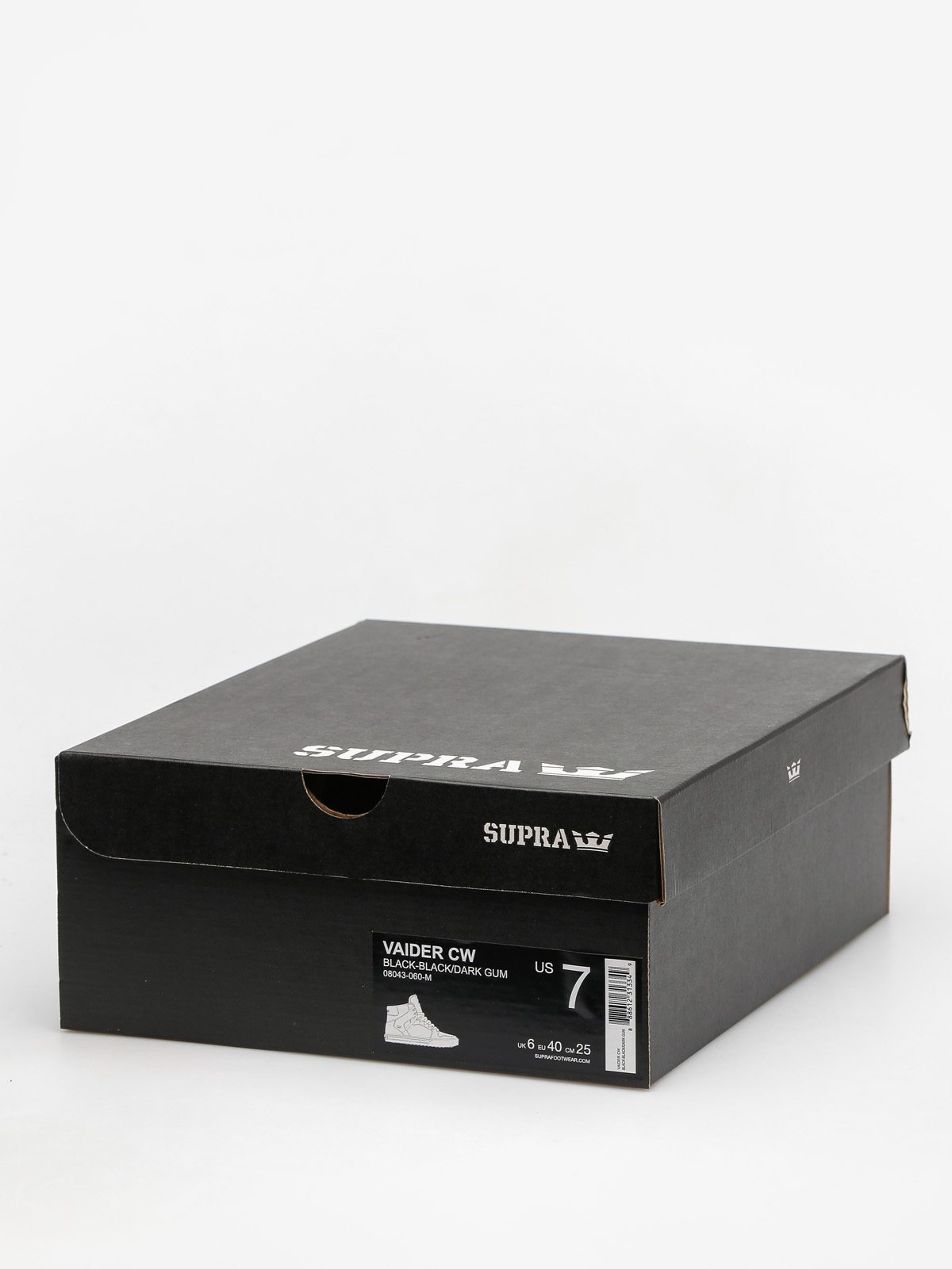 Buty Supra Vaider Cw (black/black dark gum)