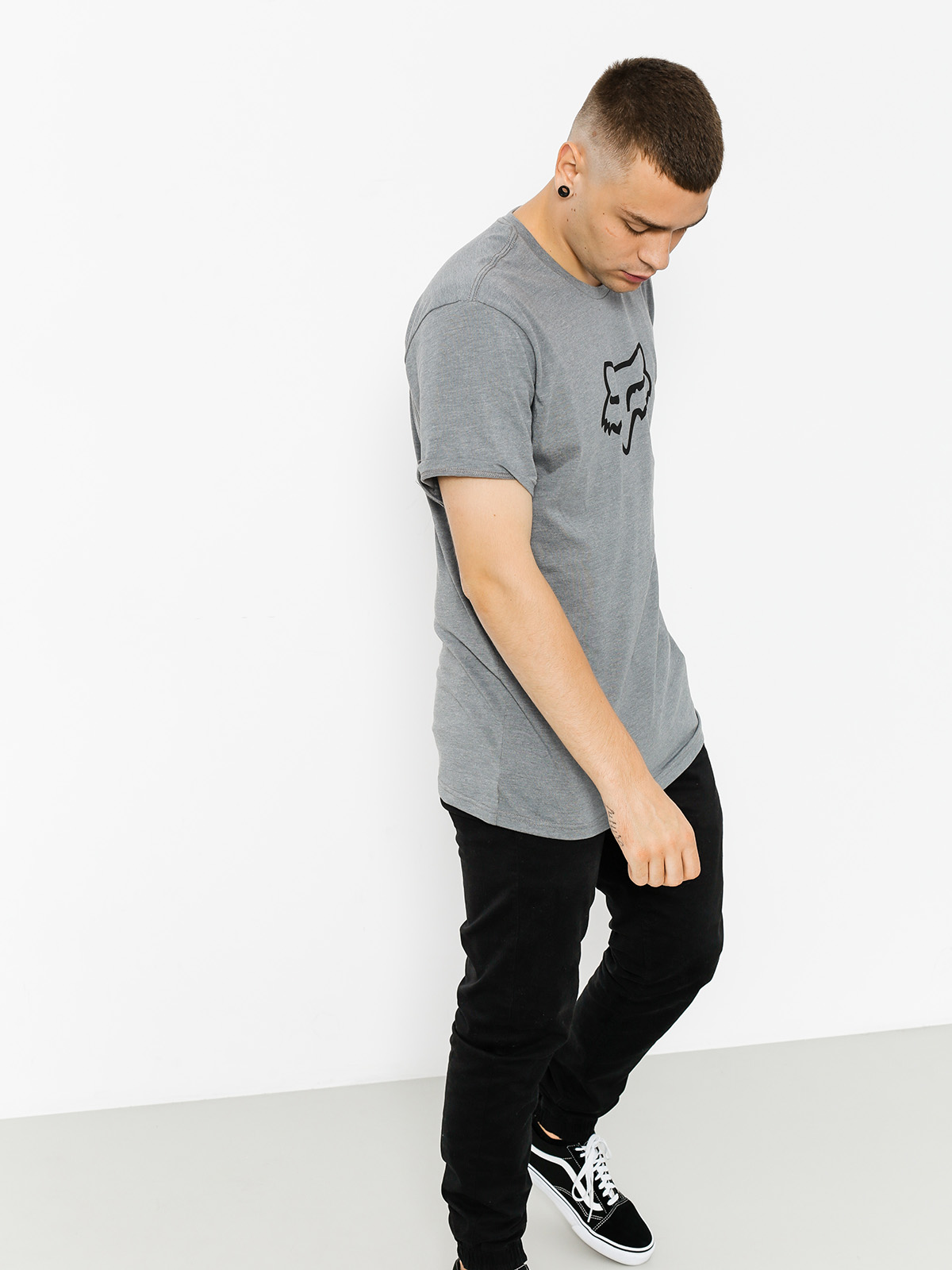 T-shirt Fox Legacy Fox Head (htr graph)