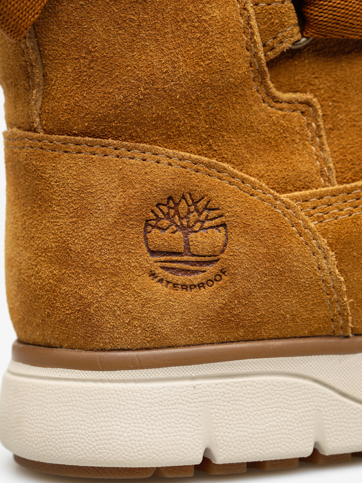 timberland leighland pull on wp trapper tan silk suede