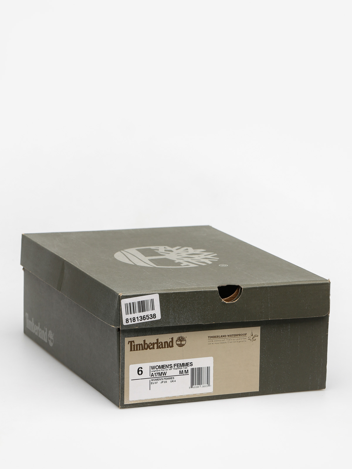 timberland leighland pull on wp trapper tan silk suede