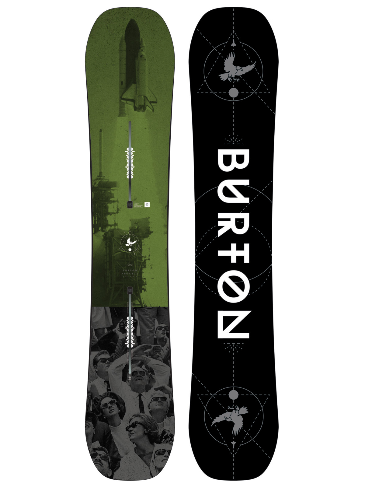 Męska Deska snowboardowa Burton Process Fv (green)