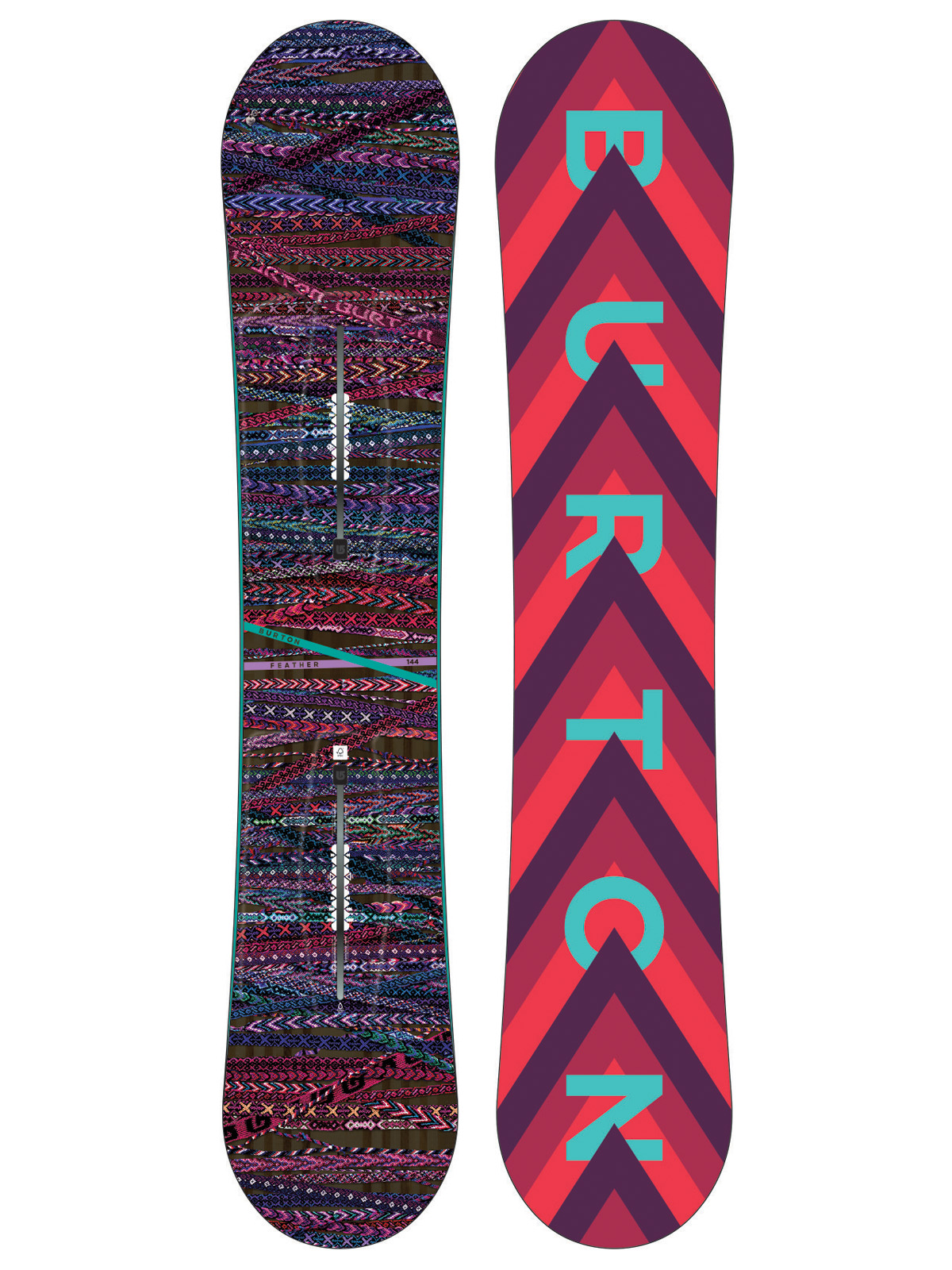 Damska Deska snowboardowa Burton Feather (multi)