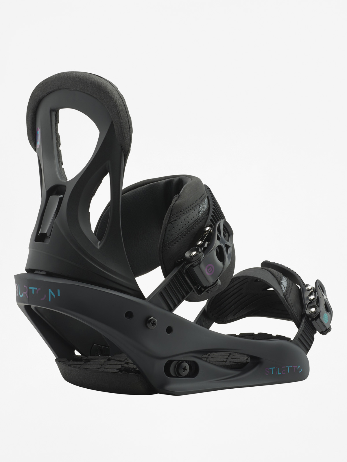 Damskie Wiązania snowboardowe Burton Stiletto (black matte)