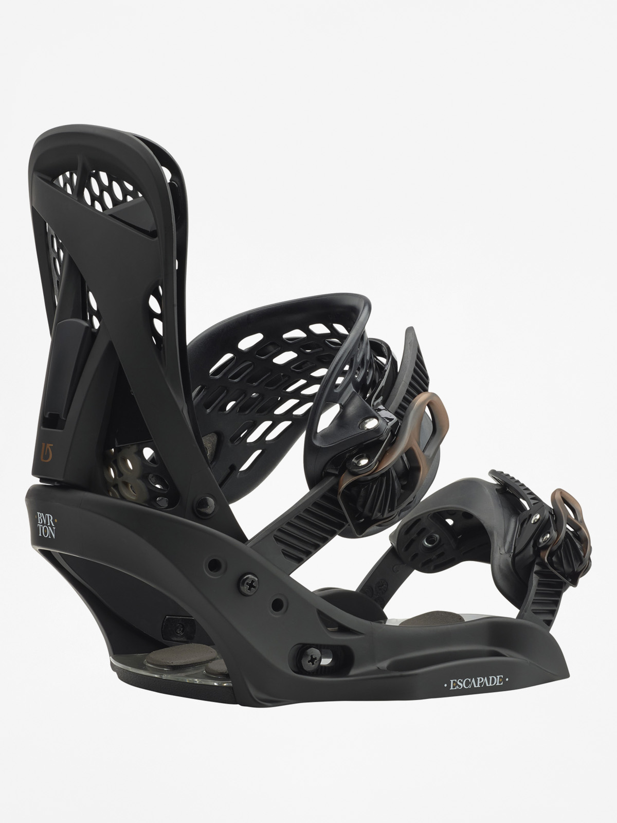Damskie Wiązania snowboardowe Burton Escapade Est (black n bronzed)