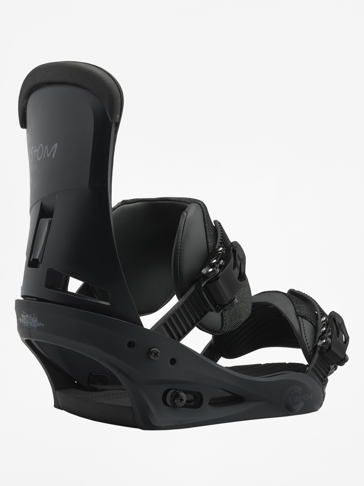 Męskie Wiązania snowboardowe Burton Custom (black matte)