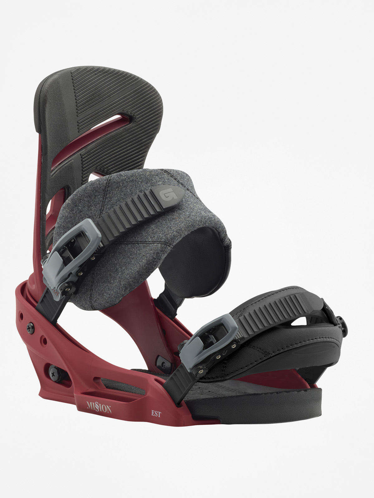 Męskie Wiązania snowboardowe Burton Mission Est (brickyard)