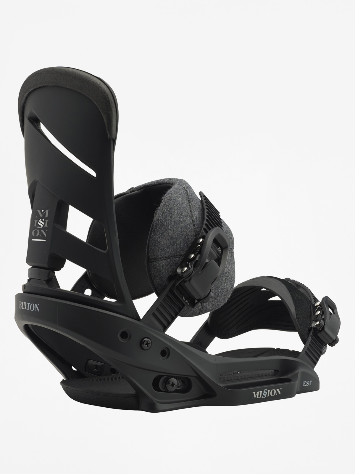 Męskie Wiązania snowboardowe Burton Mission Est (black)