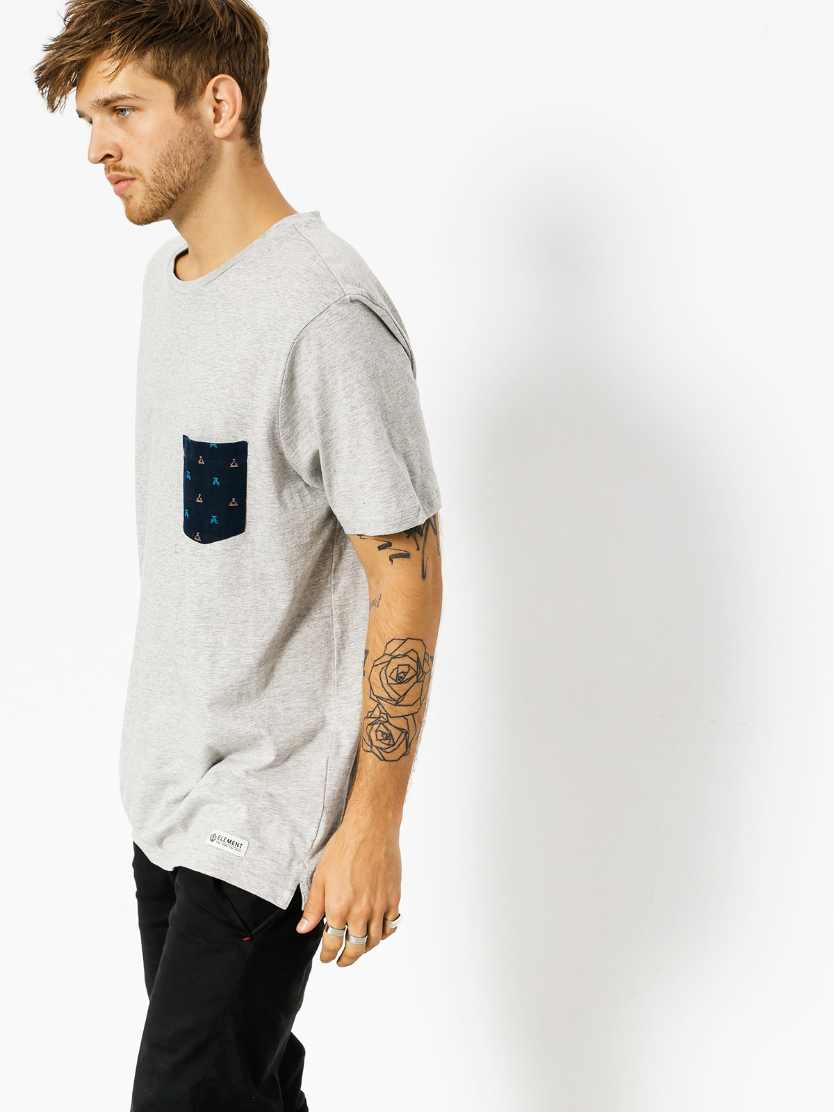 T-shirt Element Tide (grey heather)