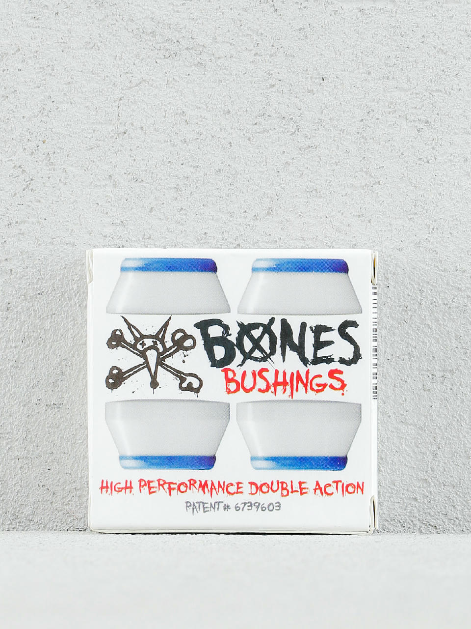 Gumki Bones Hardcore Bushings Soft (white/blue)