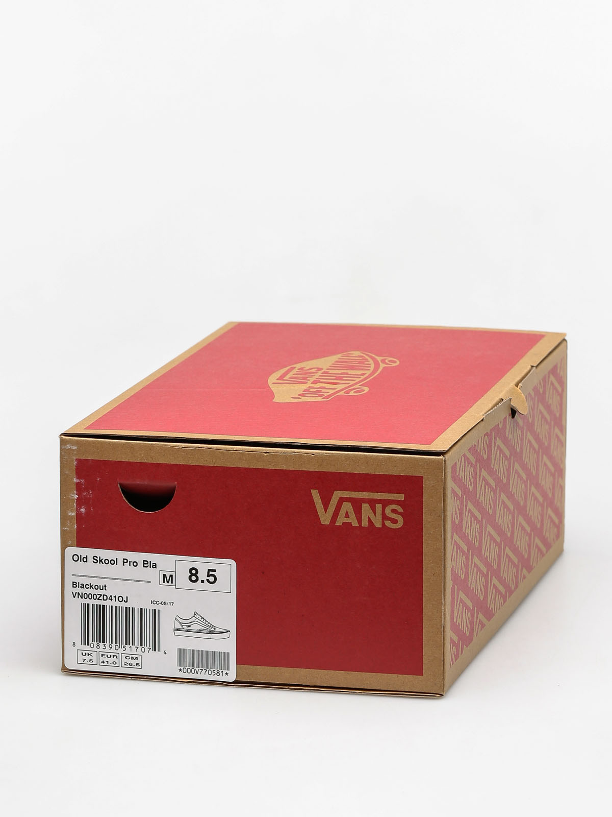 Buty Vans Old Skool Pro (blackout)