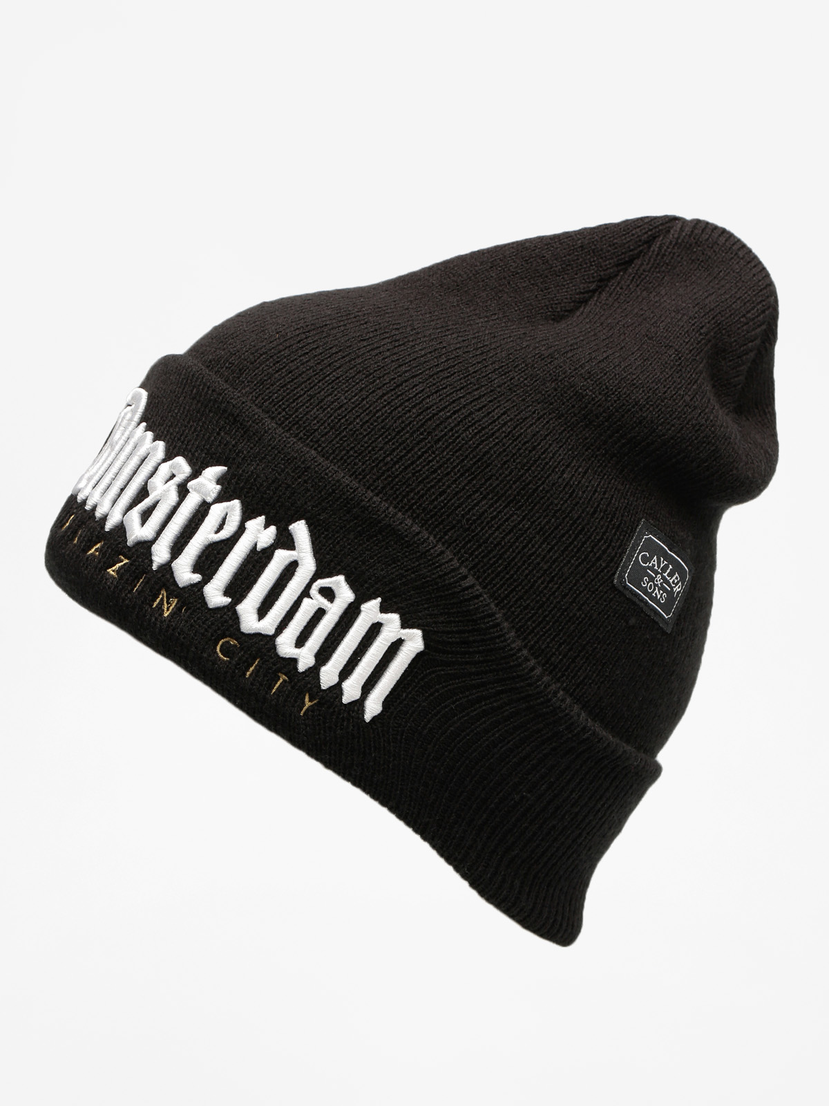 Czapka zimowa Cayler & Sons Amsterdam Old School Beanie (black)