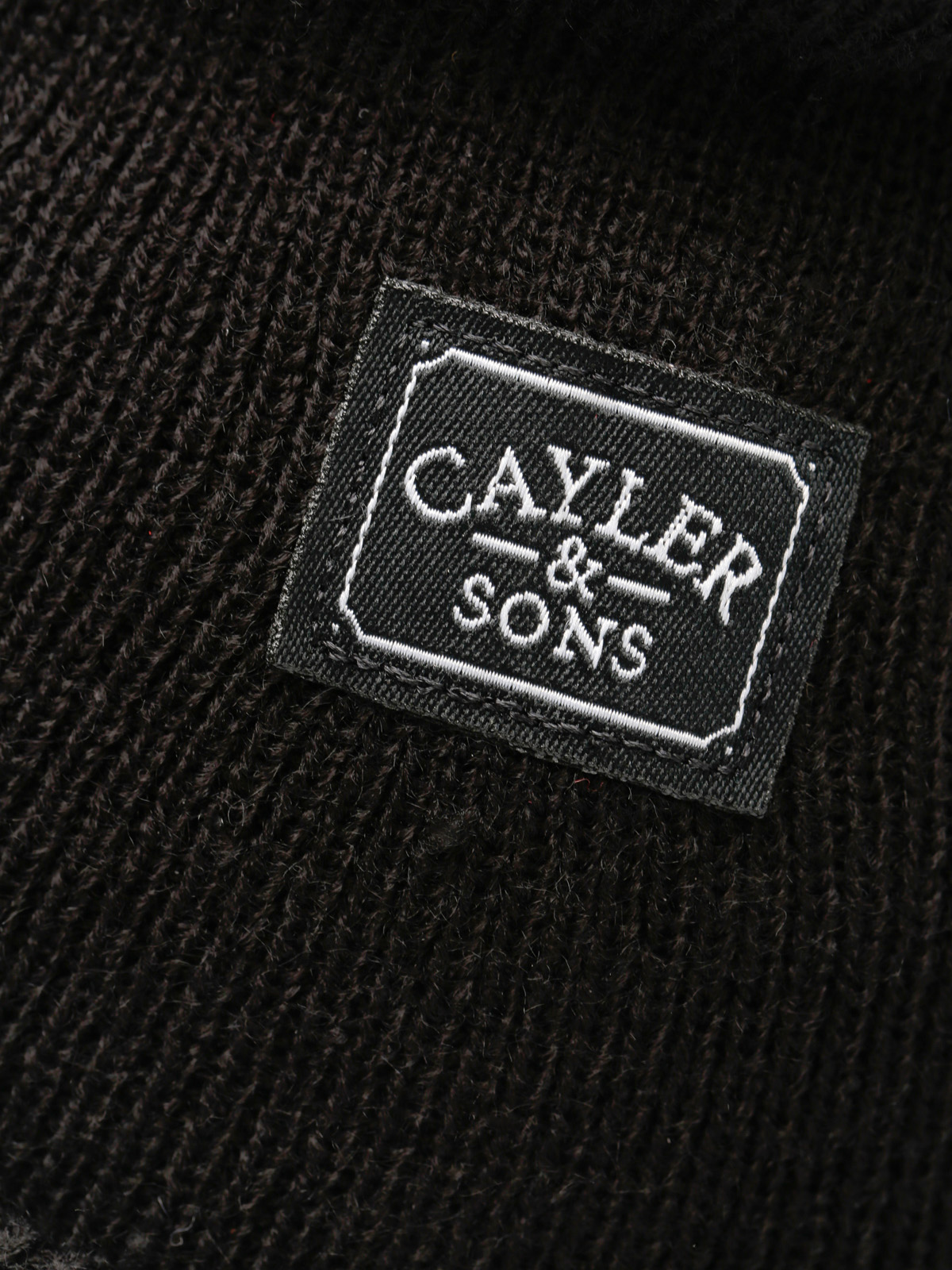 Czapka zimowa Cayler & Sons Amsterdam Old School Beanie (black)