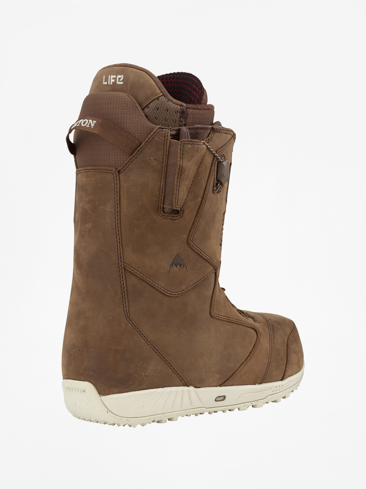 Buty snowboardowe Burton Ion Leather - brązowy (redwing)
