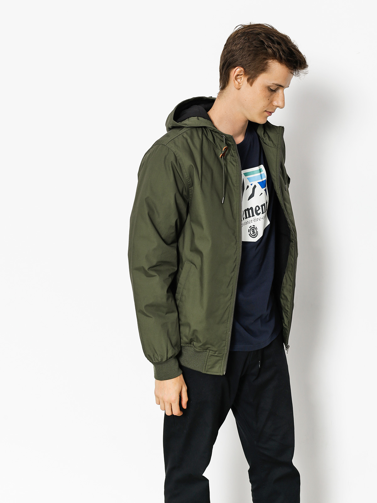 Kurtka Element Dulcey (moss green)