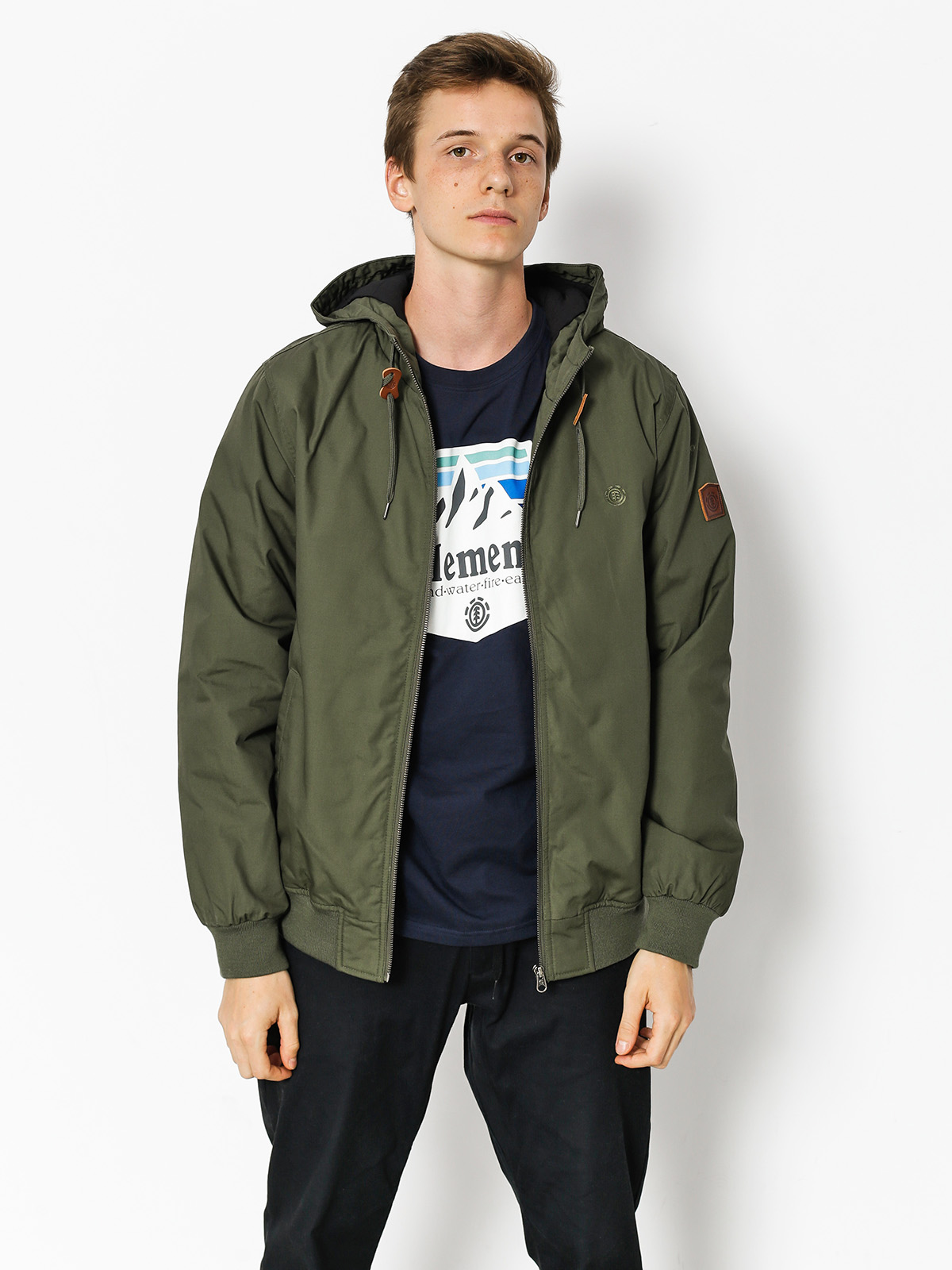 Kurtka Element Dulcey (moss green)