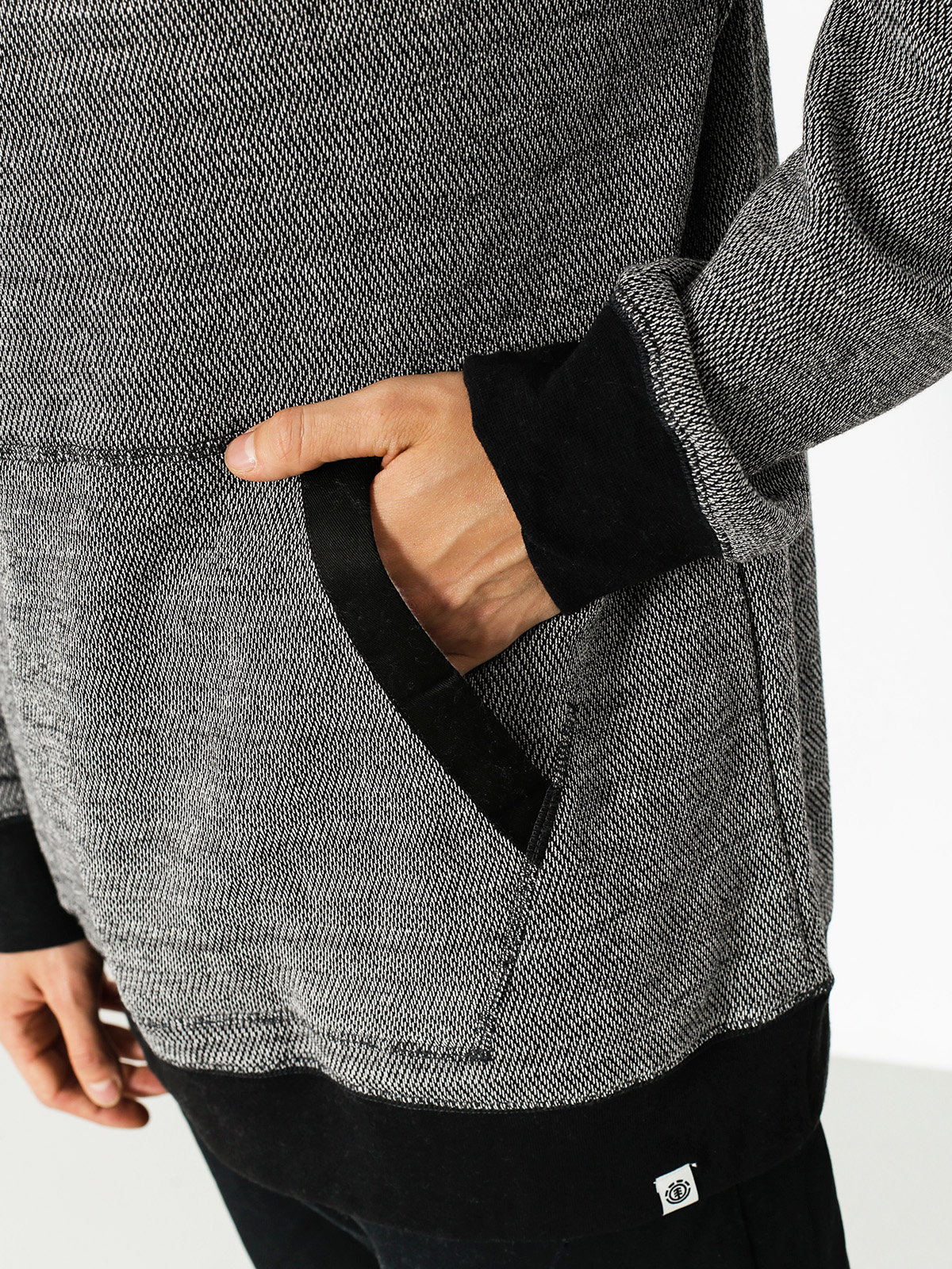 Bluza Element Highland Henley (charcoal heather)