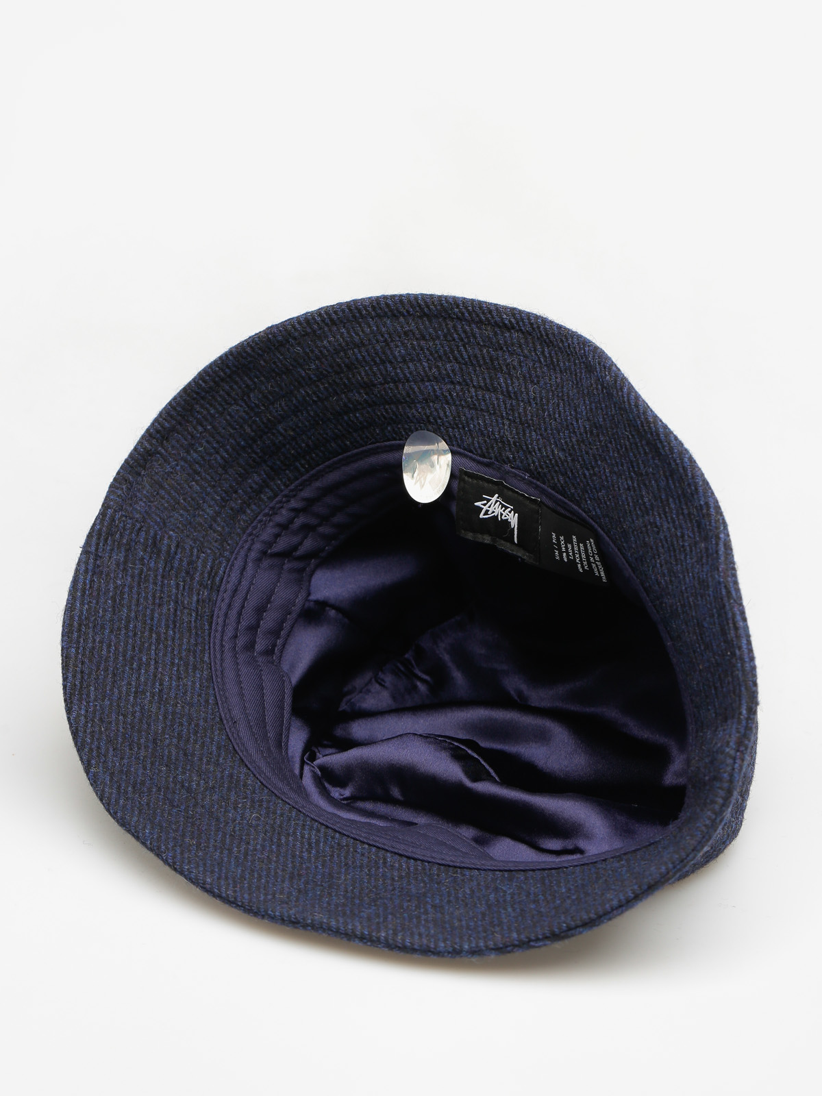 Kapelusz Stussy Textured Wool Bucket Hat (blue)