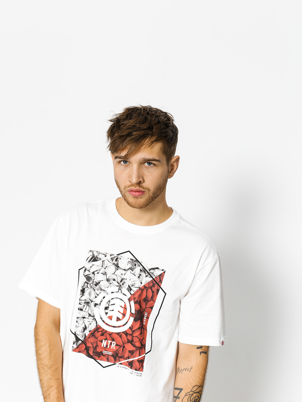 T-shirt Element Tilt (optic white)