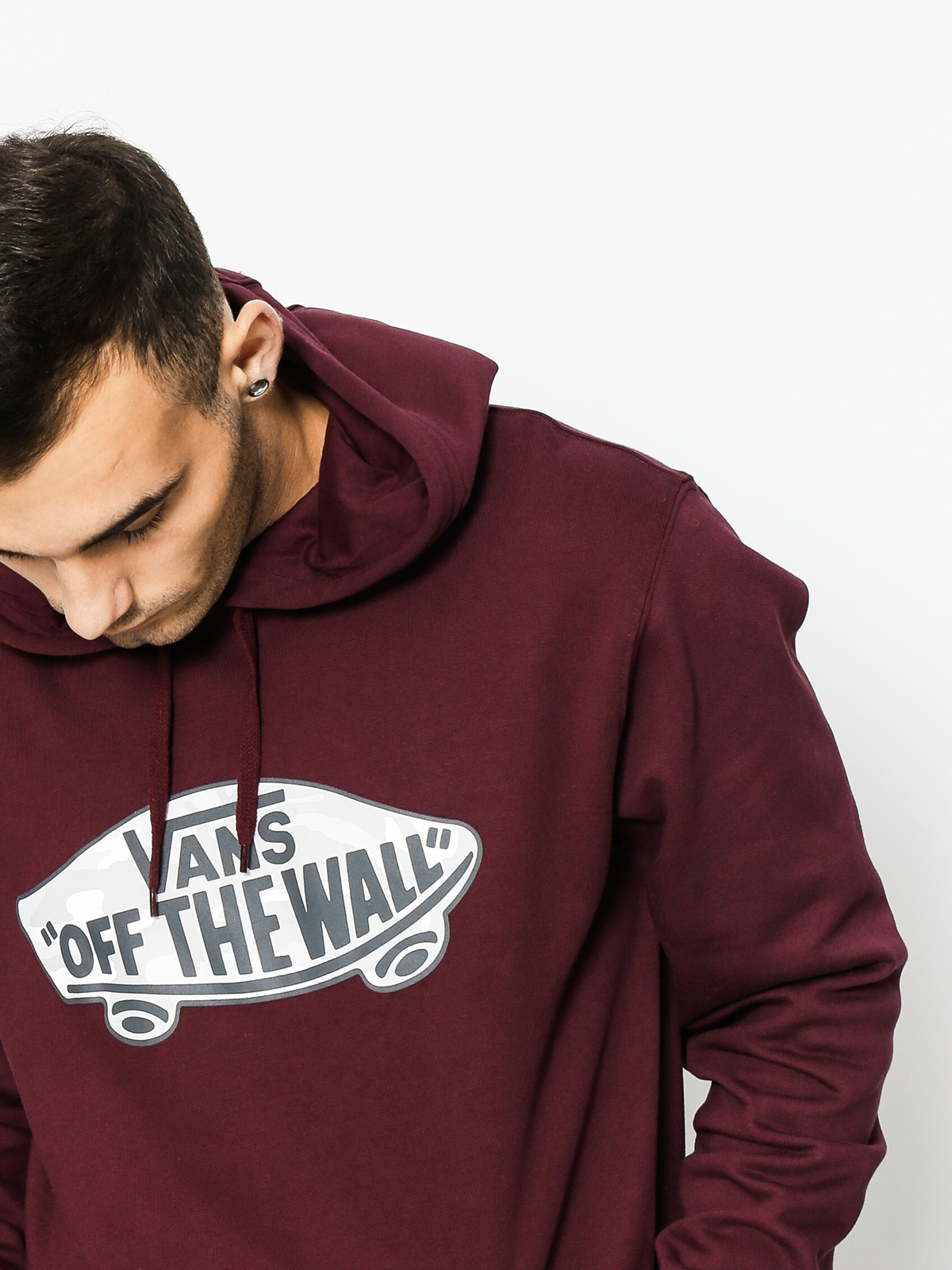 Bluza z kapturem Vans Otw Pullover Fleece HD (port/royale)