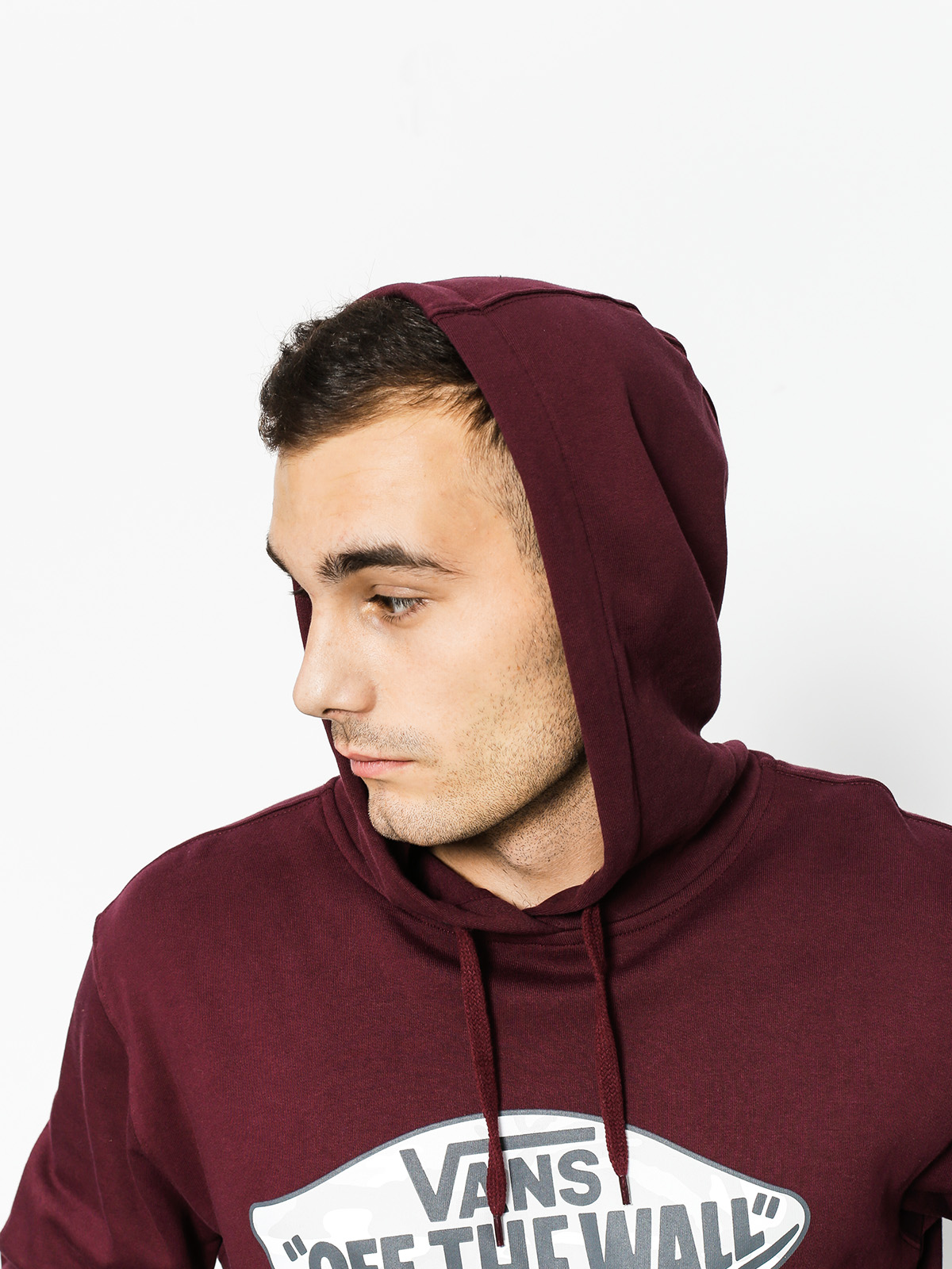 Bluza z kapturem Vans Otw Pullover Fleece HD (port/royale)